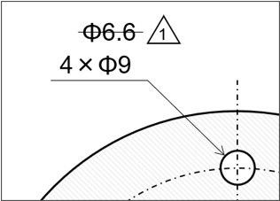 3D CADの寸法改訂