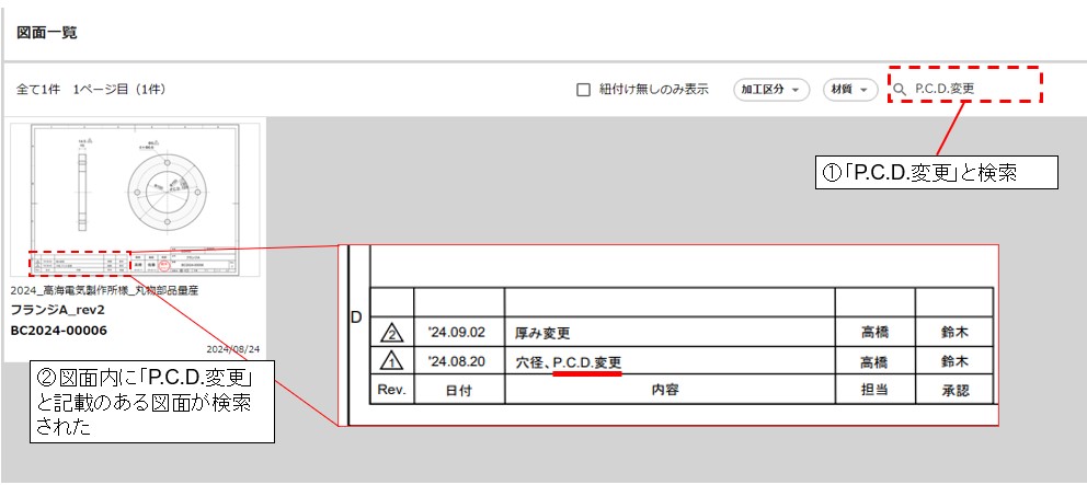 図面バンクの全文検索